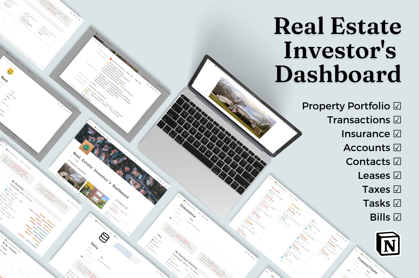 🏠 The Ultimate Notion Dashboard for Real Estate Investors