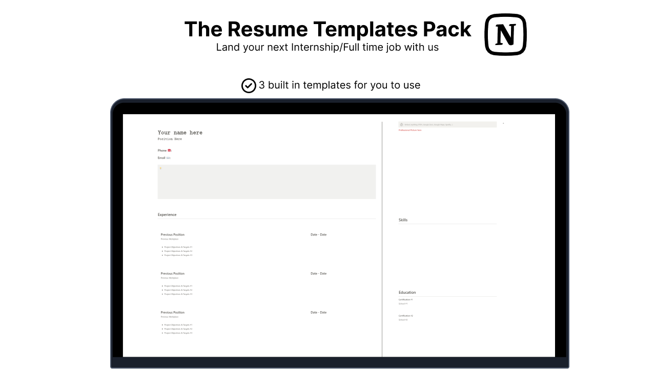 Resume Templates
